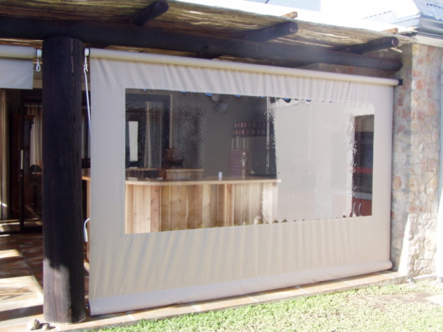 Ripstop Drop Blinds